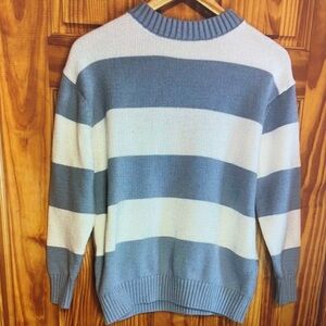 Striped Blue and White Sweater